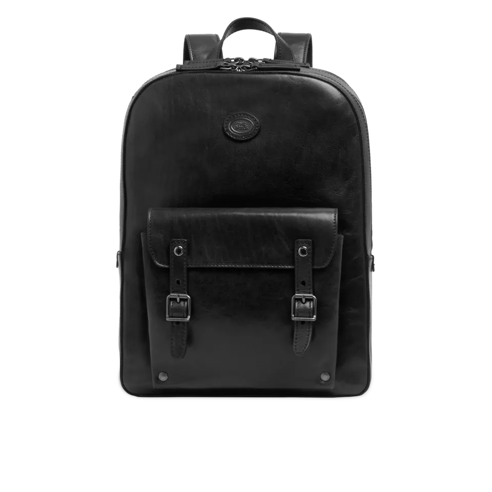 the-bridge-galileo-zaino-uomo-in-pelle-porta-pc-due-zip-nero-rutenio image 1