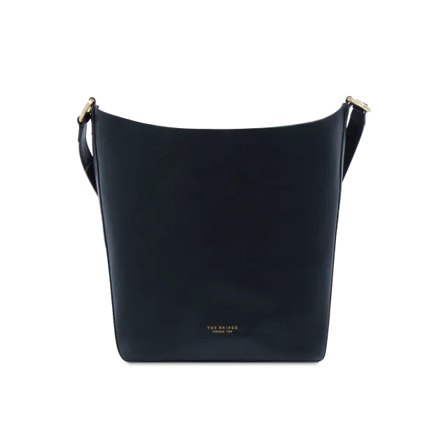 the-bridge-borsa-secchiello-in-pelle-morbida-nera-luce-soft-donna image 1