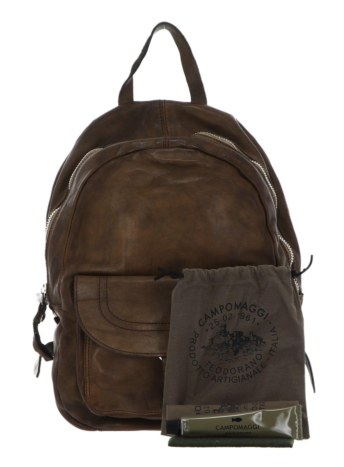 campomaggi-kura-zaino-in-pelle-verde-militare-oliva-24x32x13-cm image 2