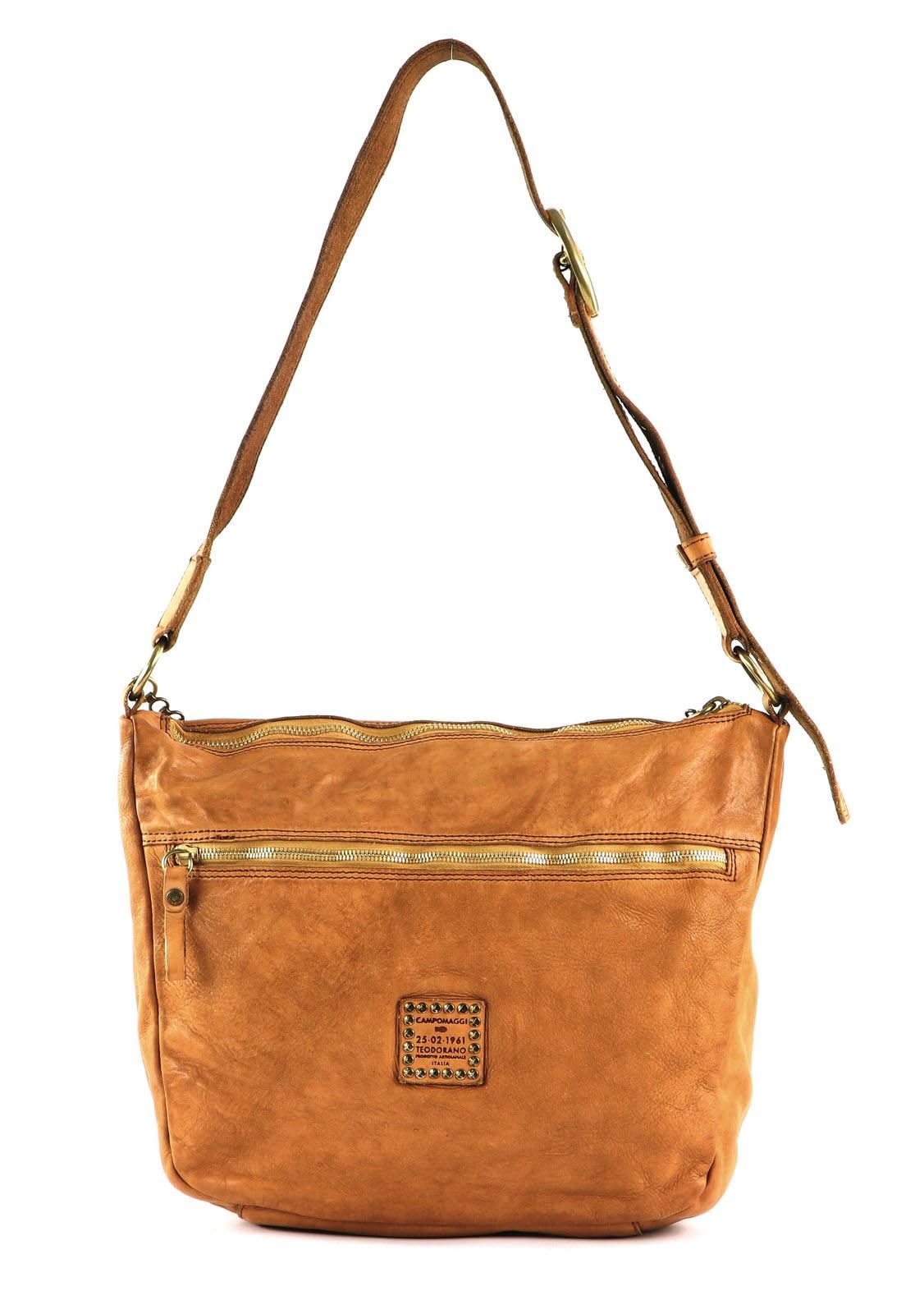 campomaggi-agnese-borsa-a-tracolla-in-pelle-cammello-marrone-chiaro image 4