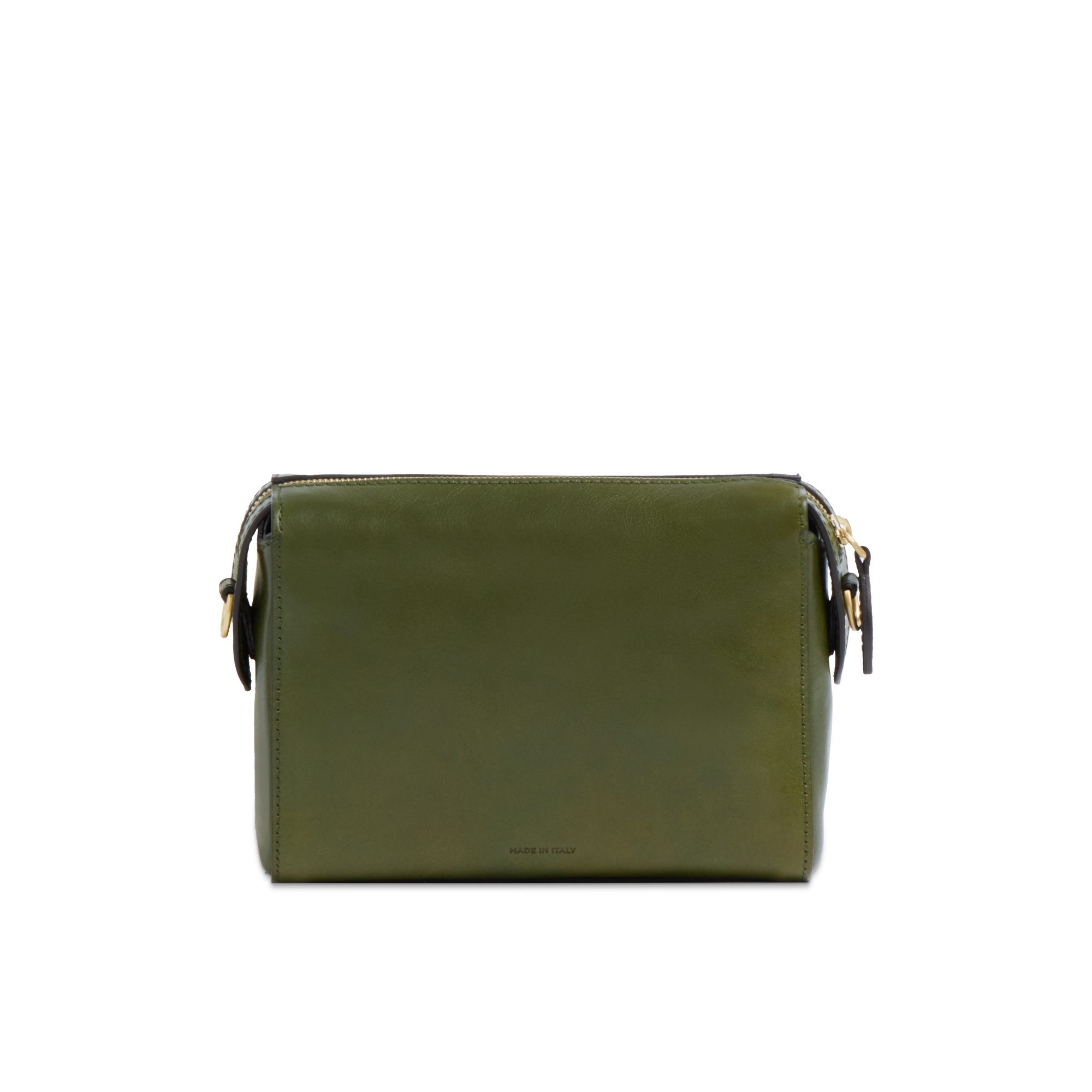 the-bridge-frida-borsa-tracolla-camera-case-in-pelle-verde-maggiorana-oro image 3