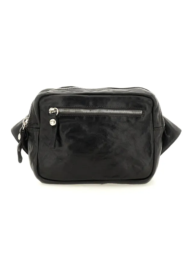 campomaggi-giove-marsupio-nero-in-pelle-made-in-italy image 1