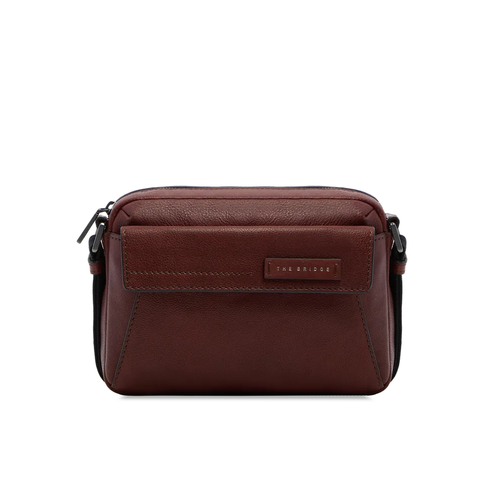 the-bridge-ludovico-borsa-tracolla-uomo-in-pelle-marrone image 1
