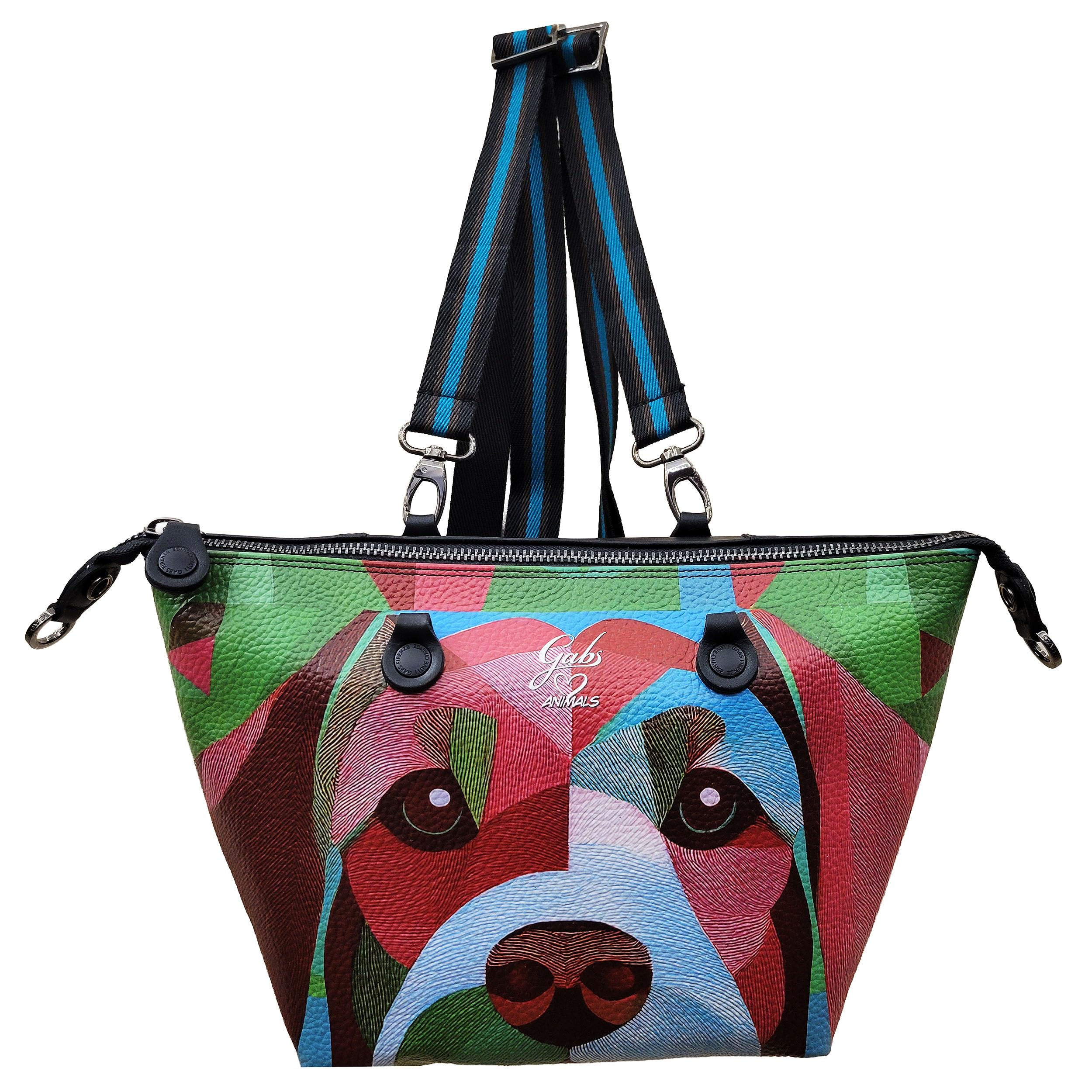 gabs-g3-plus-m-pet-borsa-trasformabile-zaino-shopper-bauletto-in-pelle-bracco-ve image 5