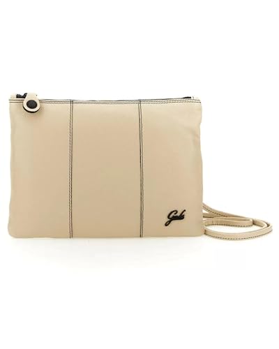 gabs-beyonc-pochette-tracolla-m-burro-logo-black-in-pelle-con-zip image 7