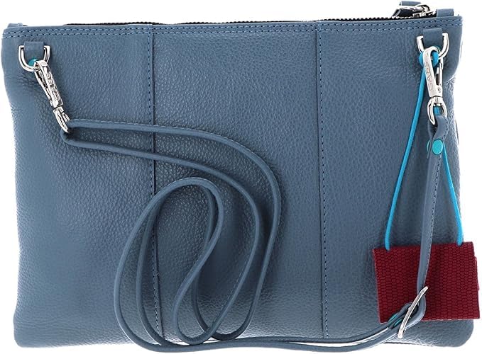 gabs-beyonce-m-basic-borsa-tracolla-pochette-donna-in-pelle-blu image 4