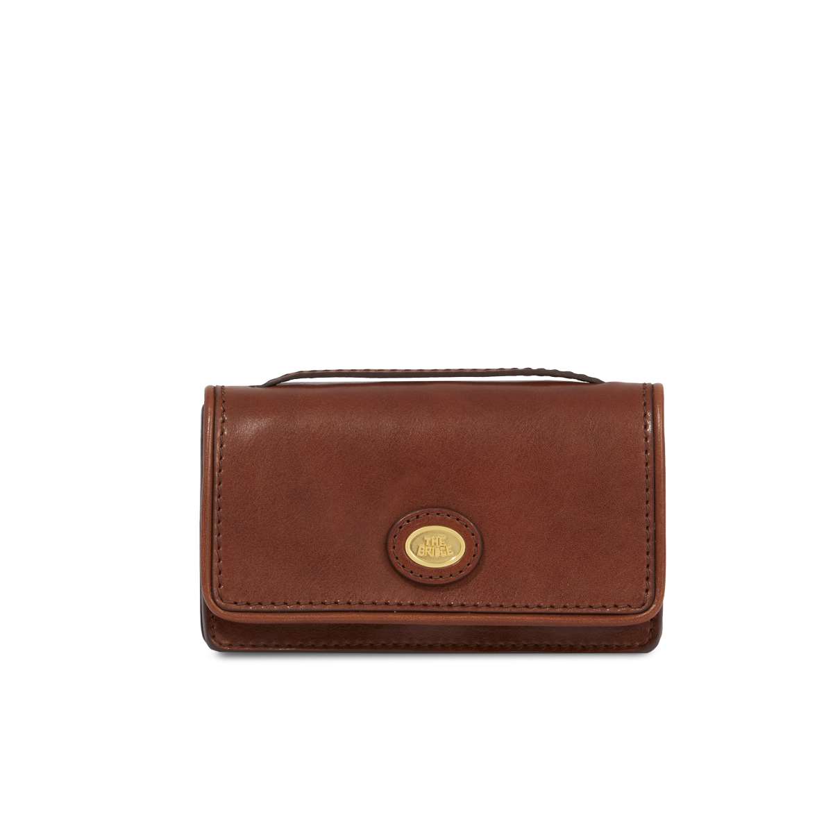 the-bridge-borsa-tracolla-pelle-donna-mini-size-marrone-oro image 1
