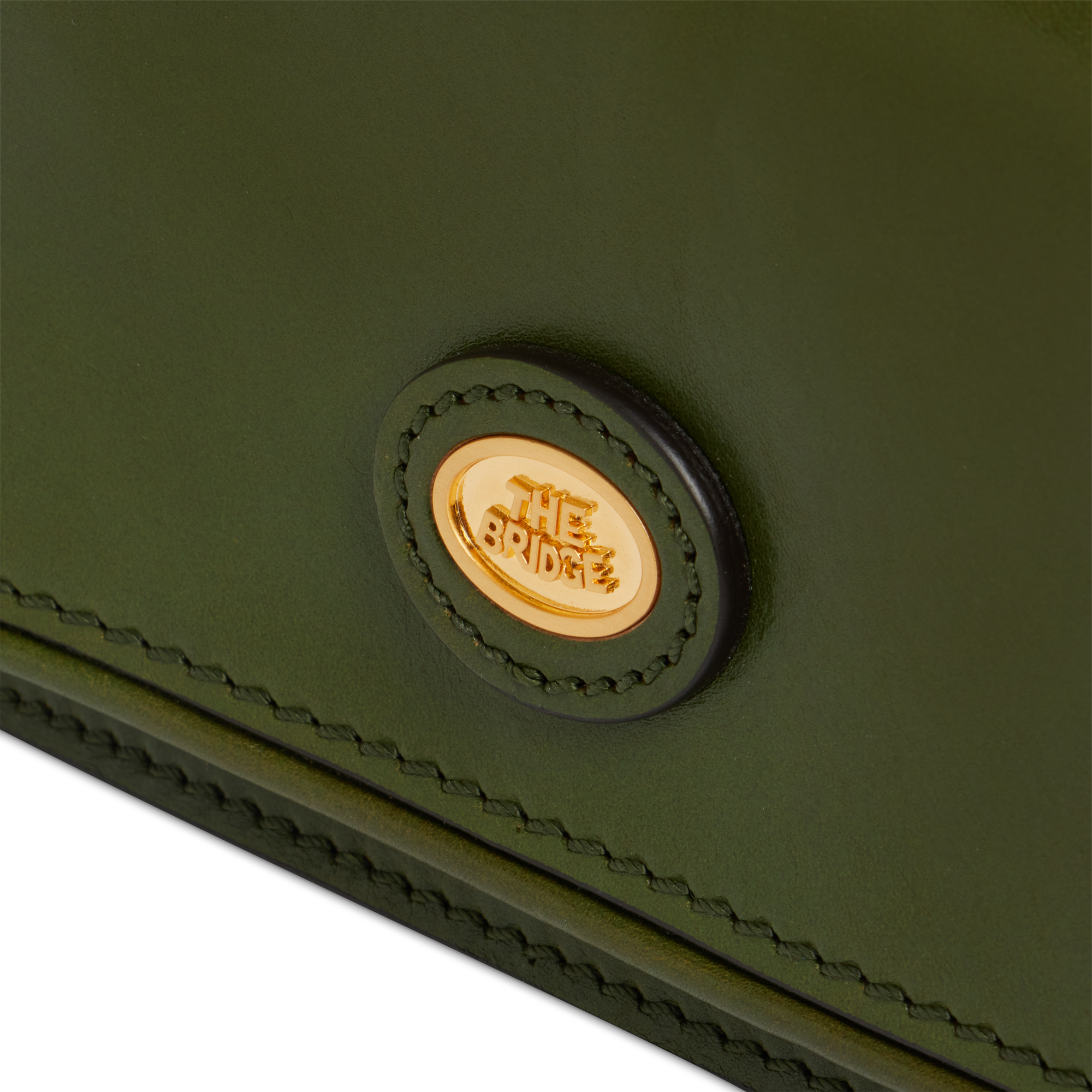 the-bridge-story-donna-borsa-tracolla-mini-in-pelle-verde-maggiorana-con-oro image 5