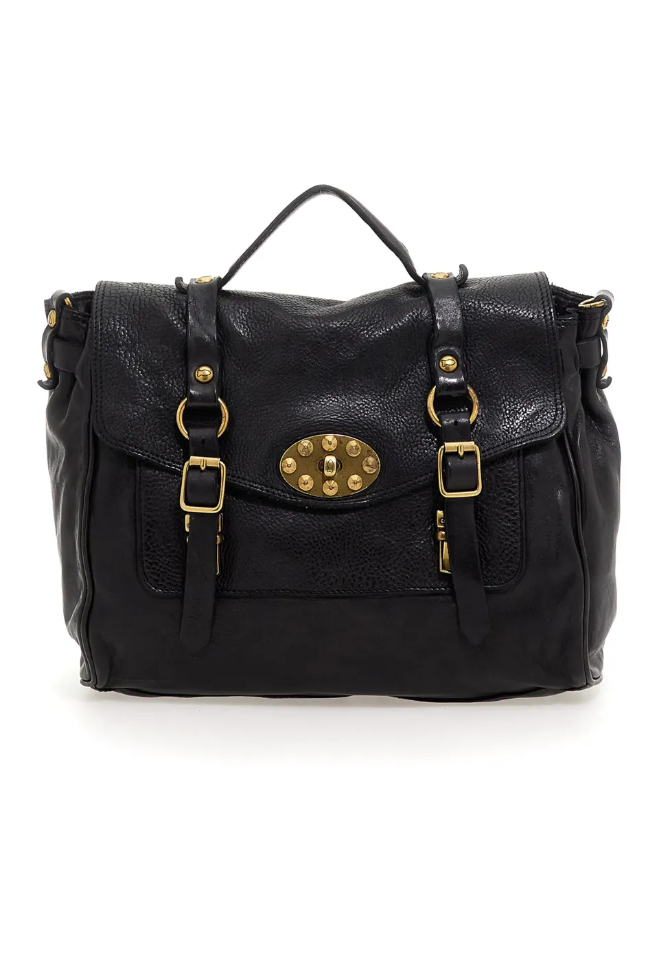 campomaggi-kura-dione-borsa-da-lavoro-in-pelle-nero-34x17x24-cm image 1