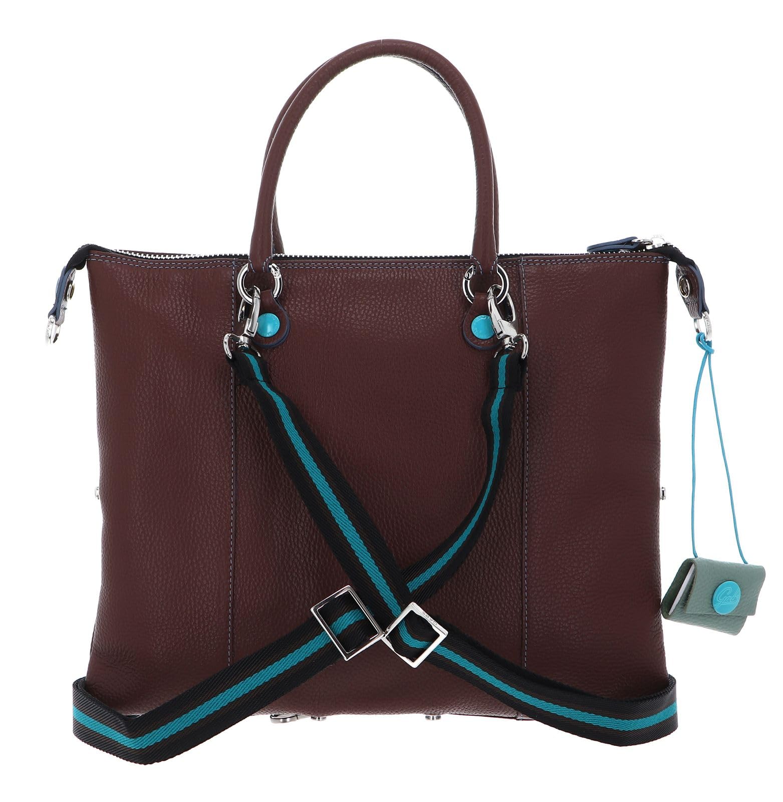 gabs-g3-plus-borsa-a-tracolla-m-bull-basic-dark-in-pelle image 4