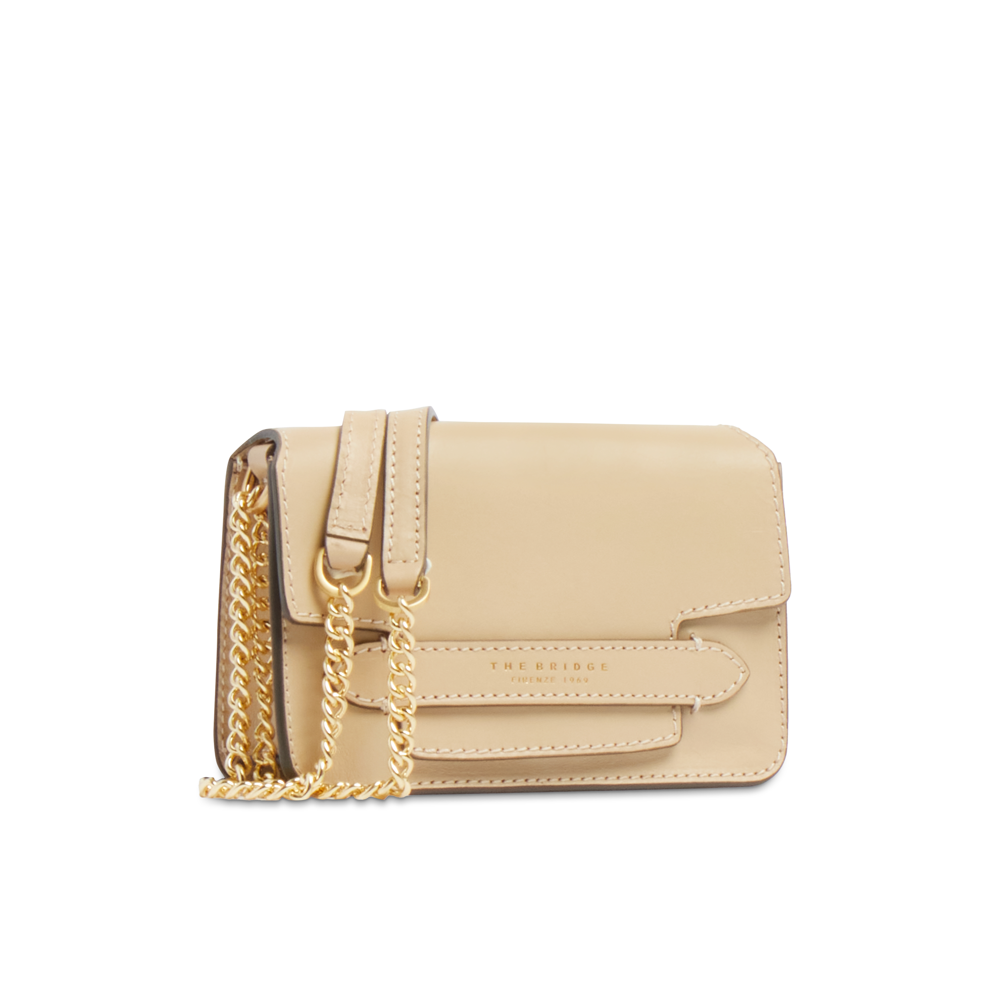 the-bridge-borsa-tracolla-in-pelle-butter-oro image 2