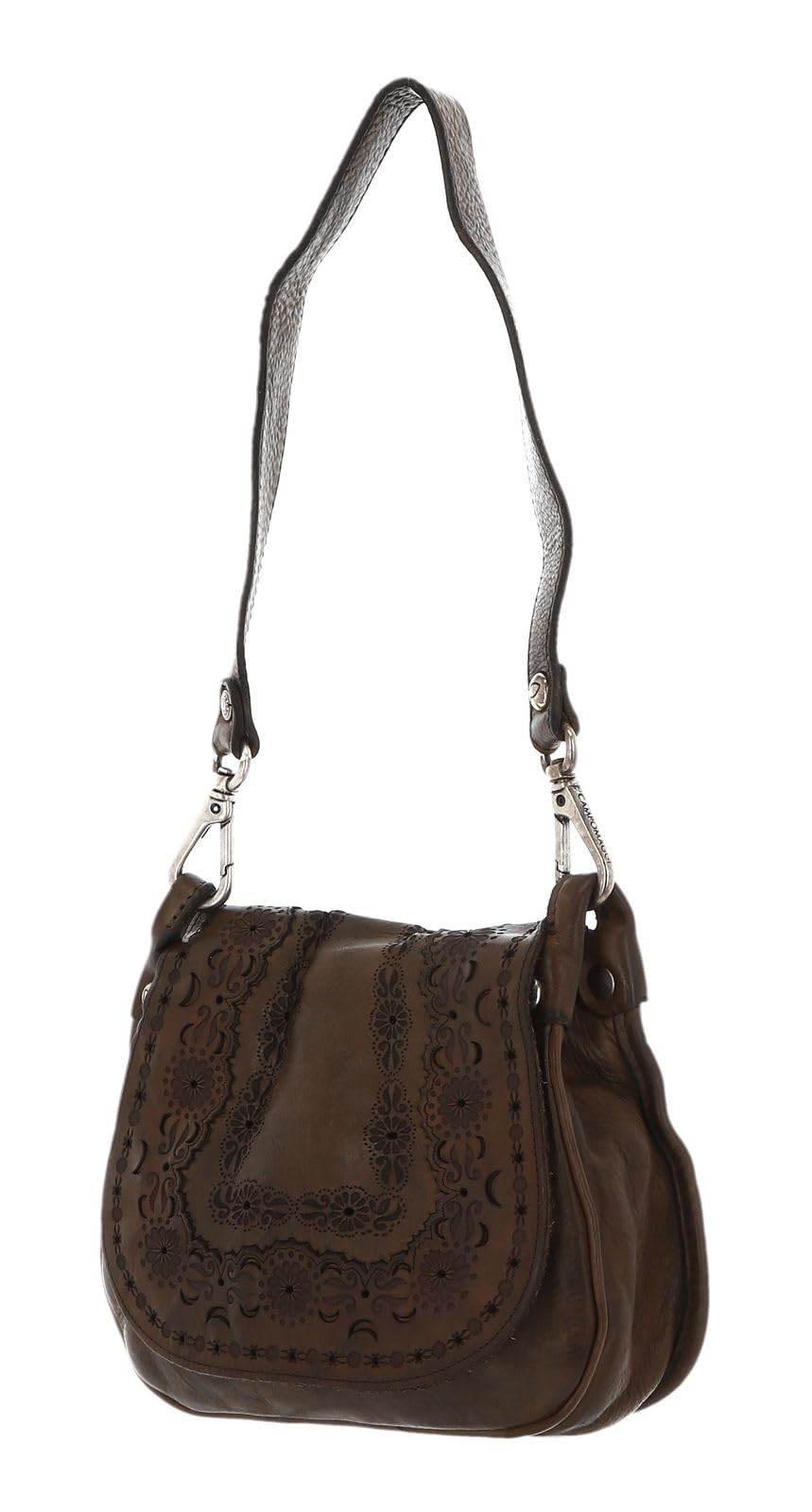 campomaggi-agnese-borsa-a-tracolla-crossbody-small-in-pelle-verde-militare-oliva image 3