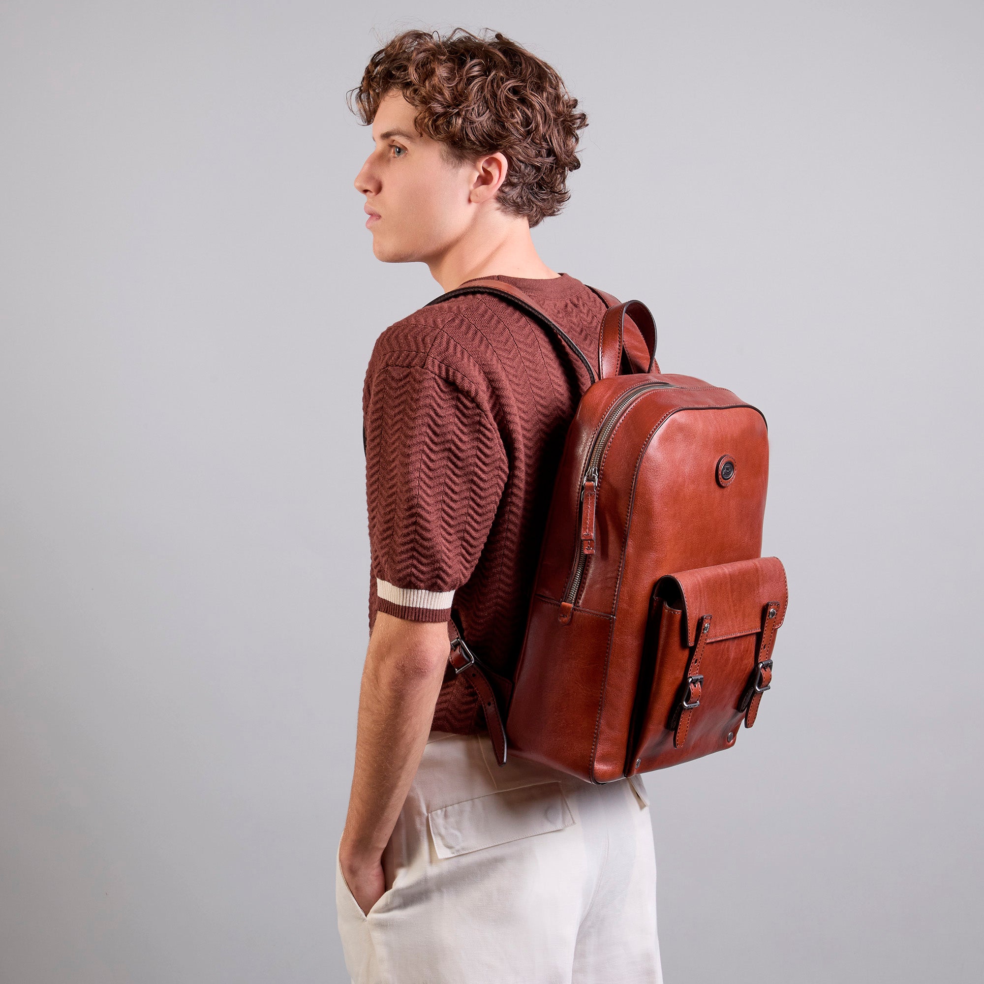 the-bridge-galileo-zaino-uomo-in-pelle-porta-pc-con-una-zip-marrone-rutenio image 7