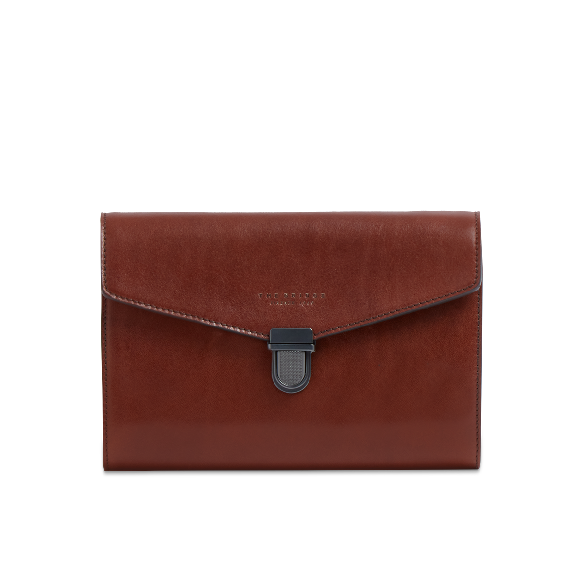 the-bridge-pochette-in-pelle-uomo-marrone-da-polso image 1