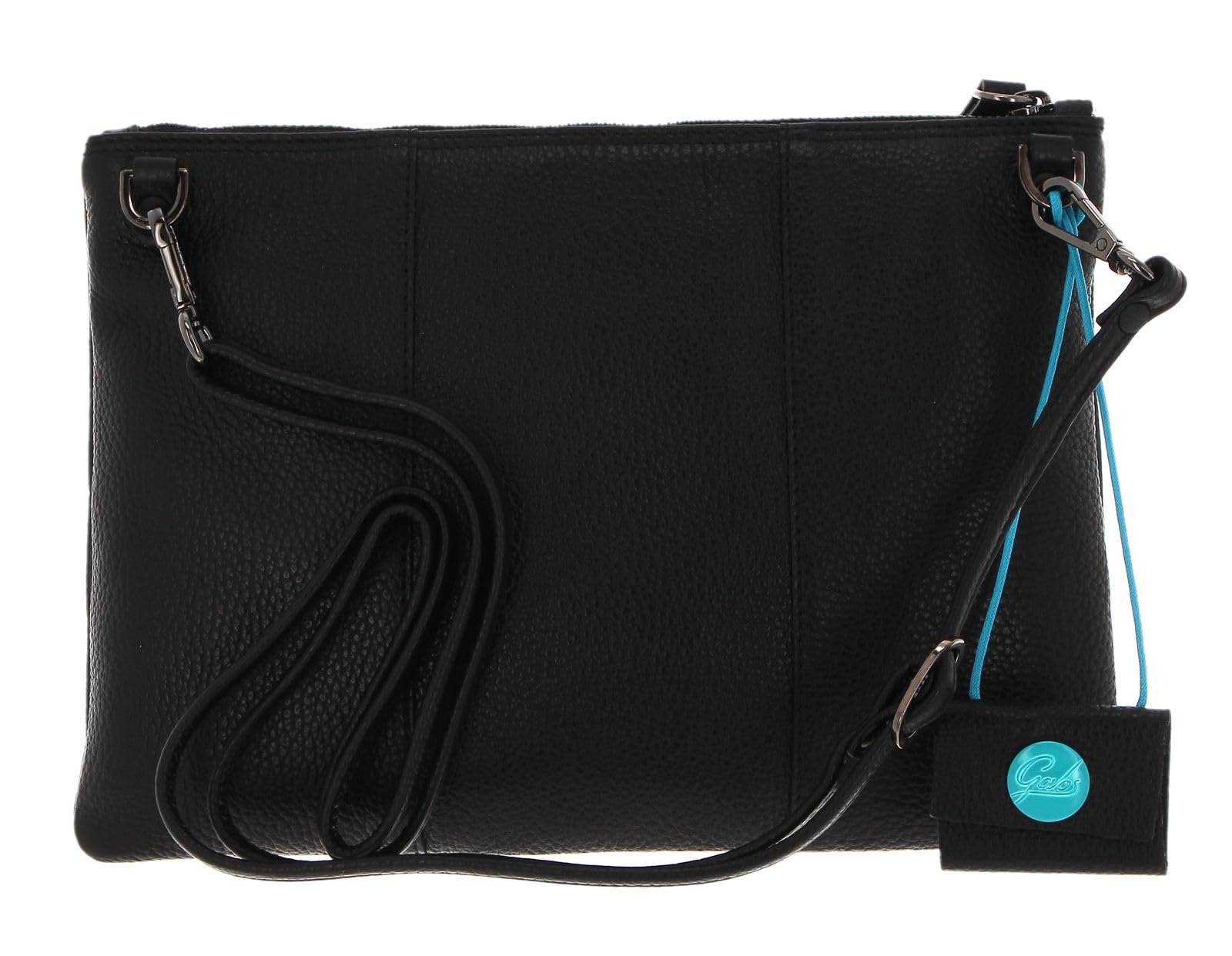 gabs-beyonce-pochette-m-multirighe-ruga-bicolor-black-toni-caldi-nero-fresia image 3