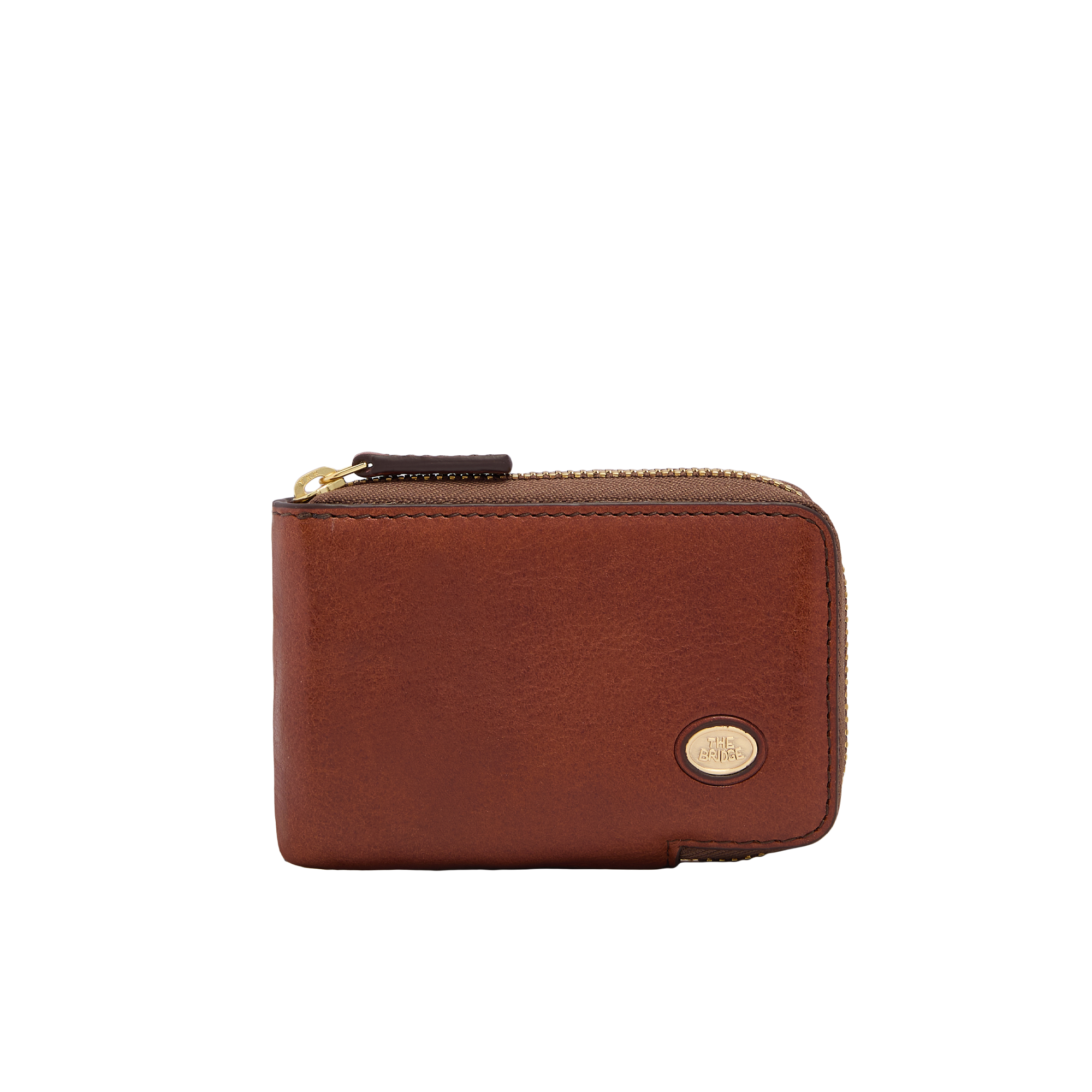 the-bridge-story-uomo-portacarte-in-pelle-marrone-oro image 1