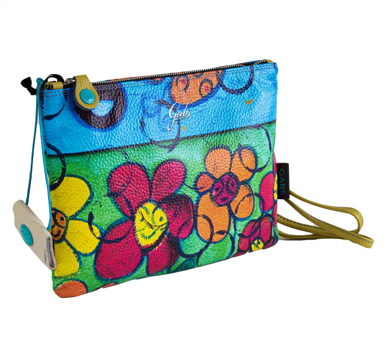 gabs-beyonce-m-pochette-tracolla-margherite-multicolore image 2