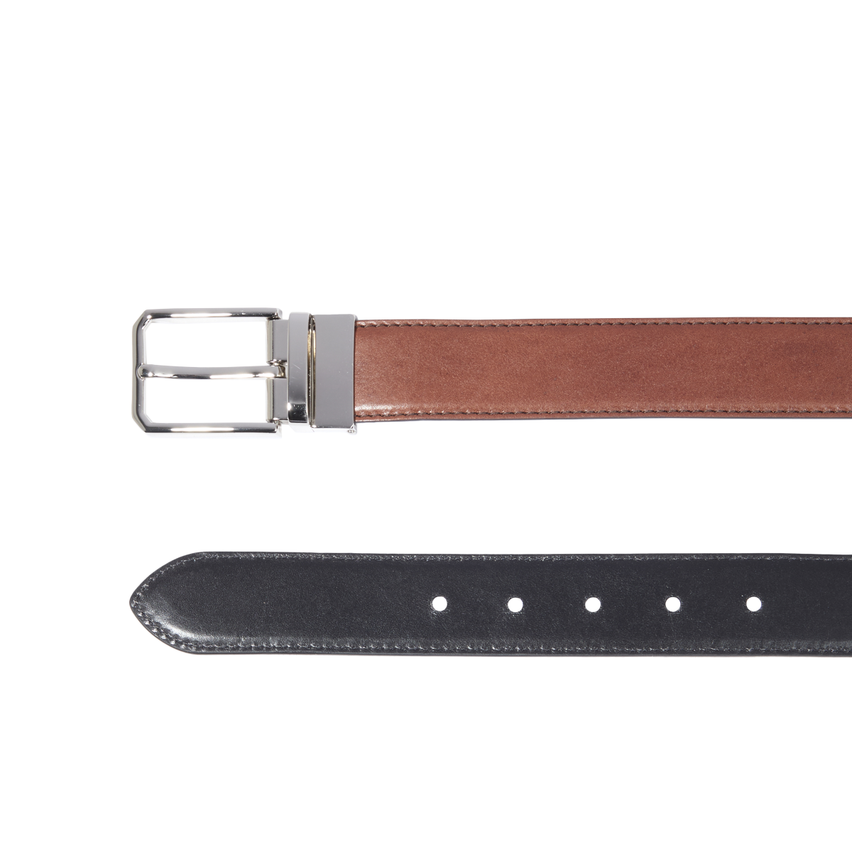 the-bridge-brunelleschi-cintura-uomo-reversibile-in-pelle-nero-marrone image 1