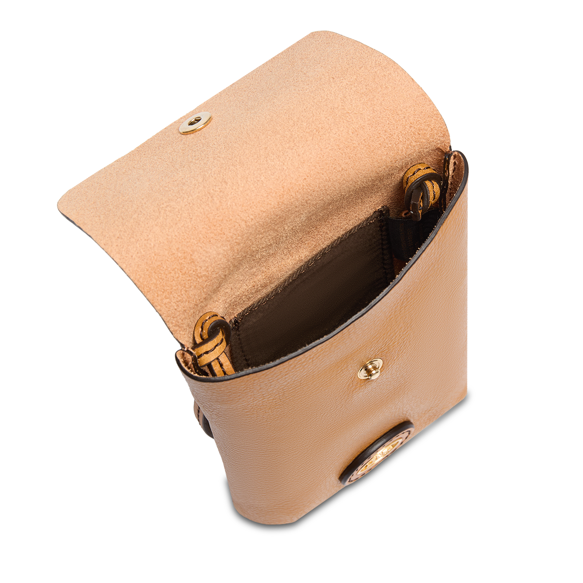 the-bridge-custodia-telefono-in-pelle-bovina-grana-curry-oro image 2