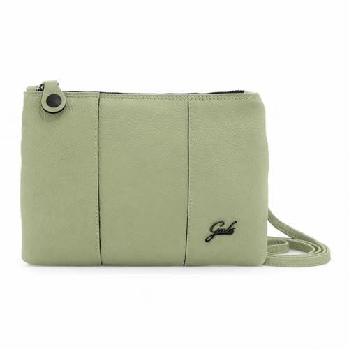 gabs-beyonce-s-pochette-tracolla-donna-in-pelle-bull-black-celadon image 4