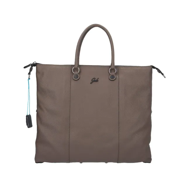 gabs-g3-plus-l-shopping-bag-a-spalla-in-pelle-mud-beige image 1
