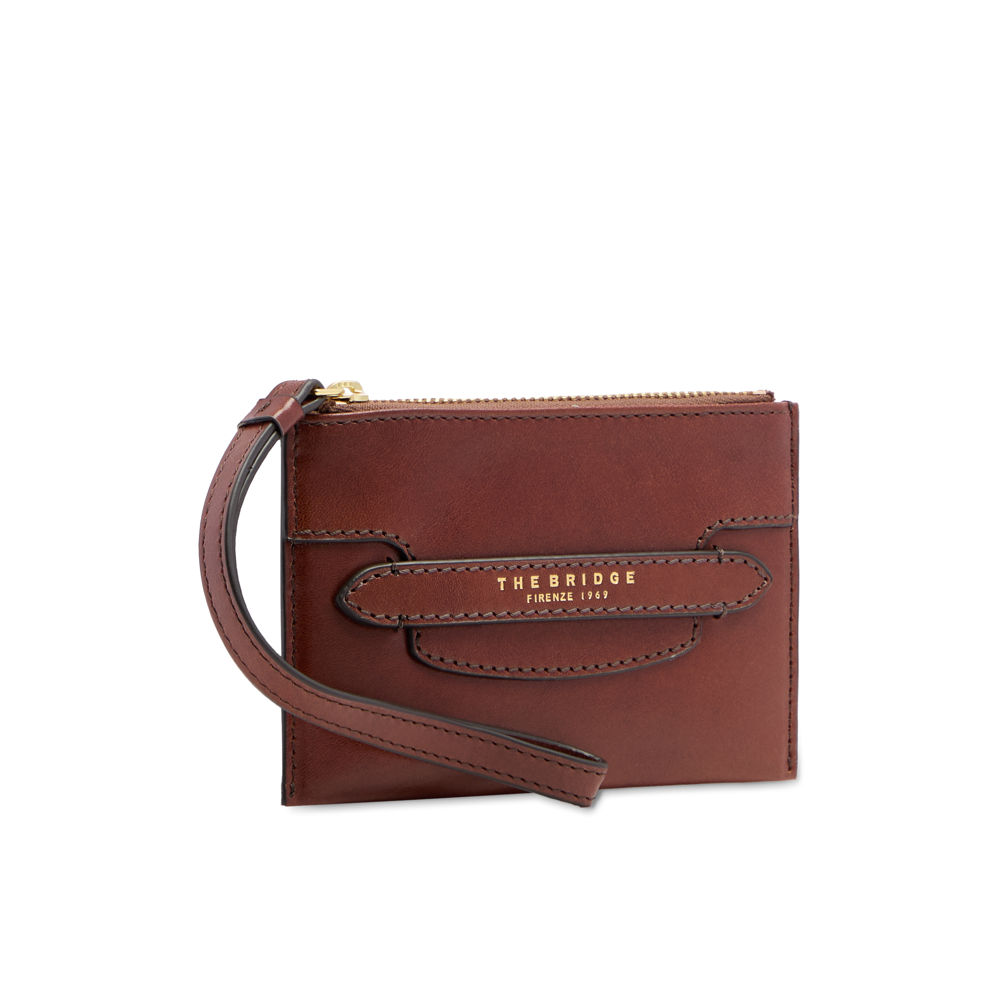the-bridge-lucrezia-pochette-in-pelle-donna-marrone-oro image 2