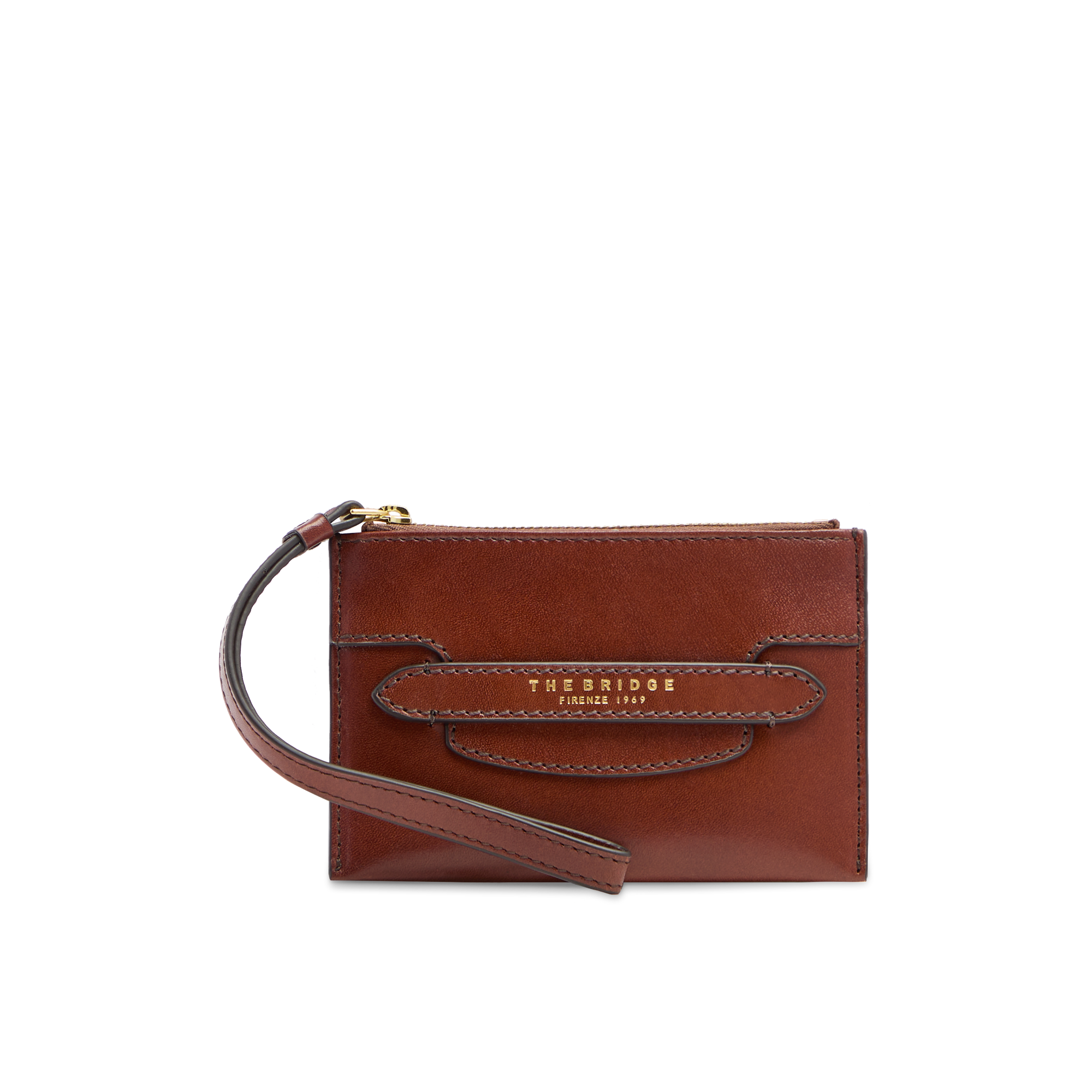 the-bridge-lucrezia-pochette-in-pelle-donna-marrone-oro image 1