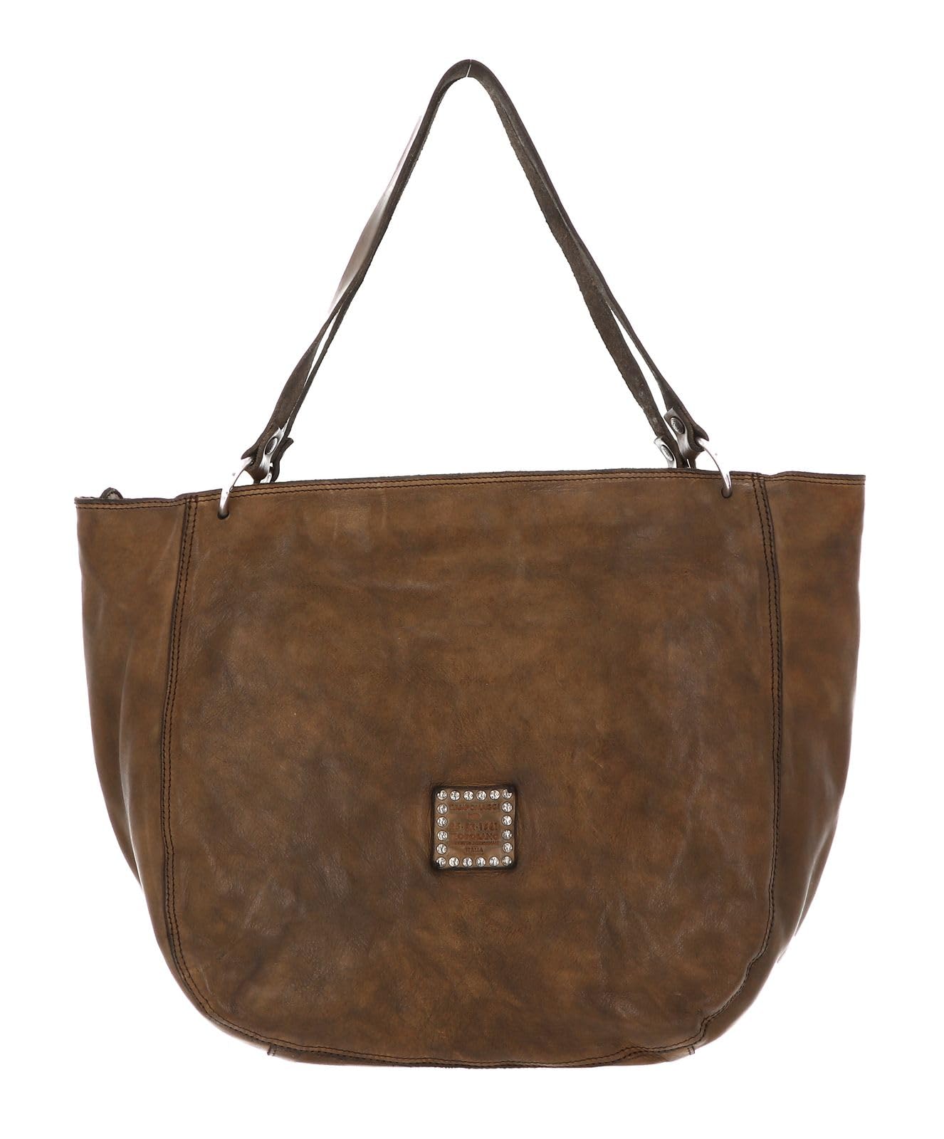 campomaggi-agnese-borsa-a-tracolla-in-pelle-verde-militare-oliva image 4