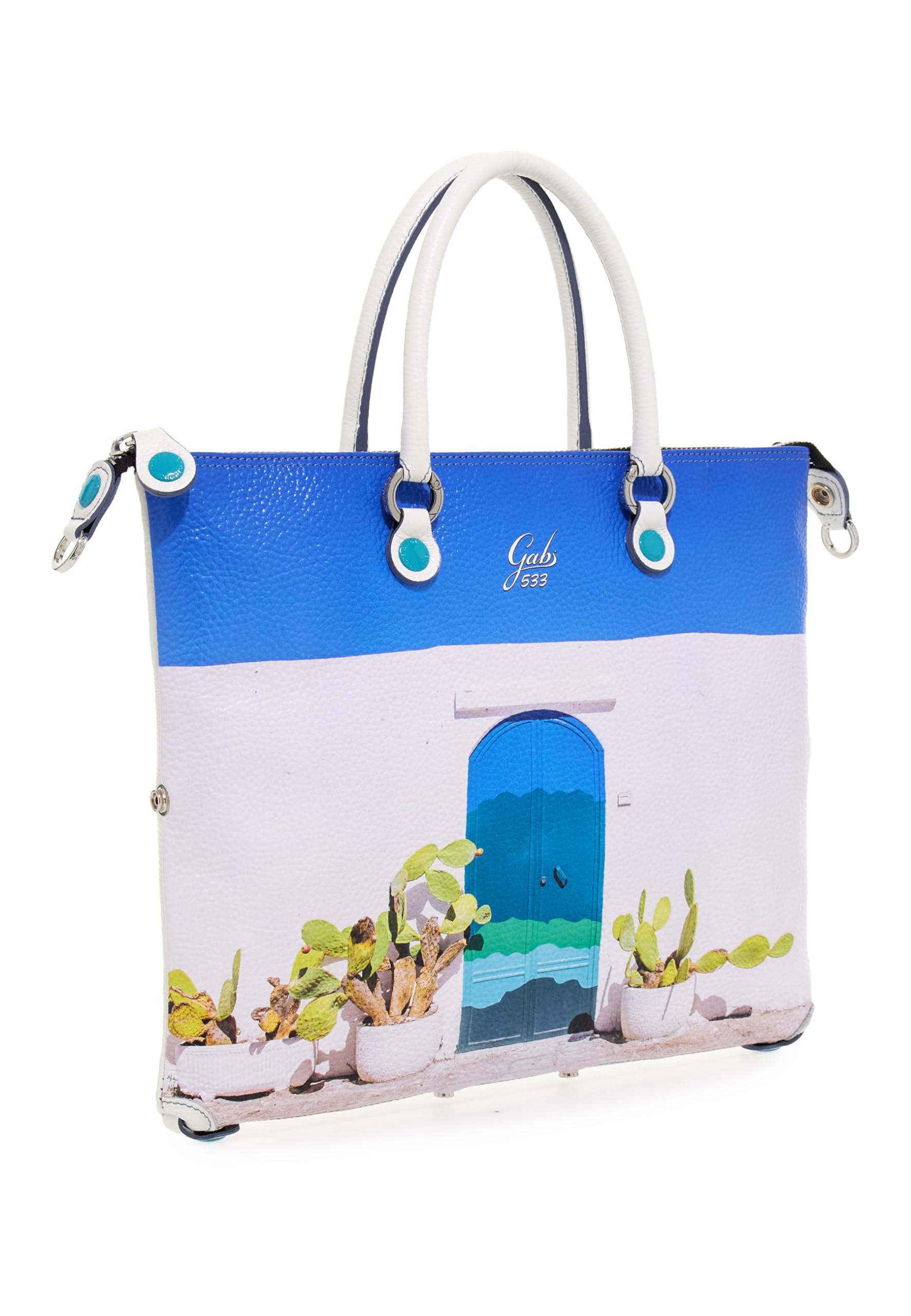 gabs-g3-plus-holiday-m-bianco-shopper-tote-bauletto-zaino-trasformabile image 3