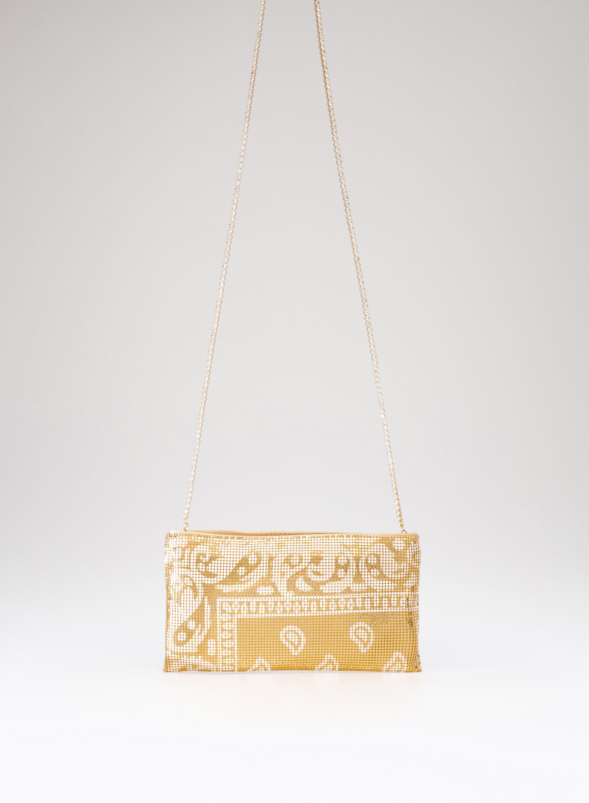 benedetta-bruzziches-your-best-friend-la-petite-borsa-donna-gold-bandana image 2