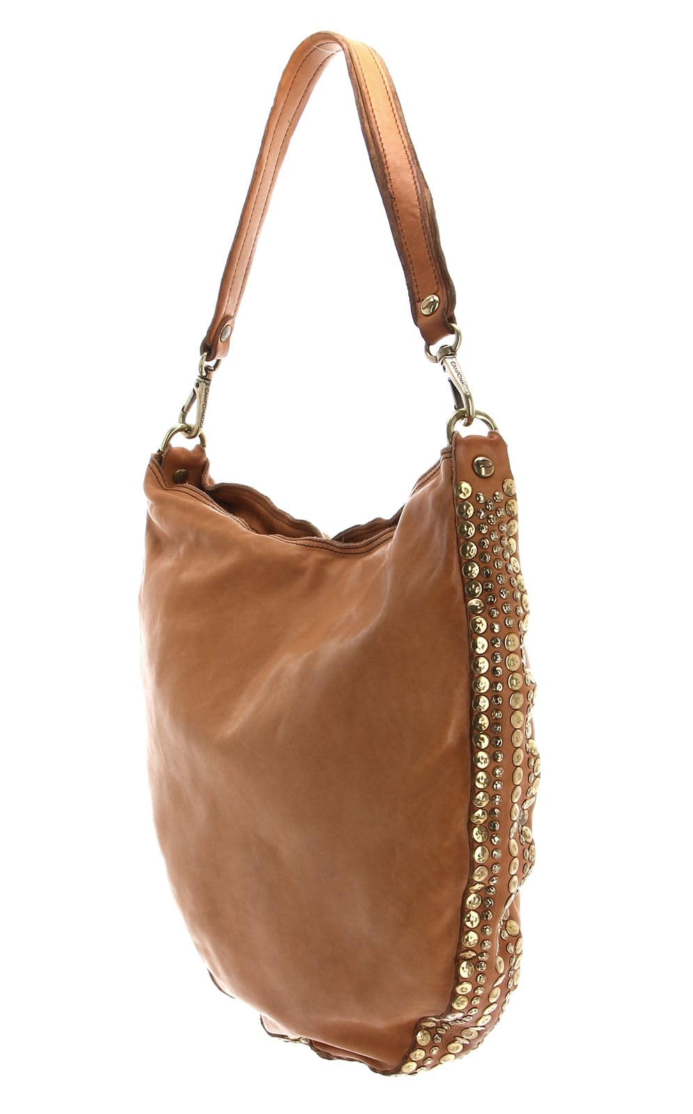 campomaggi-borsa-hobo-in-pelle-cammello-marrone-chiaro-36-cm image 3