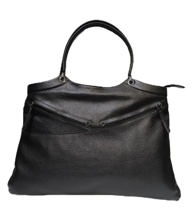 gabs-rosalinde-m-bull-double-zip-borsa-shopping-black-nero image 1