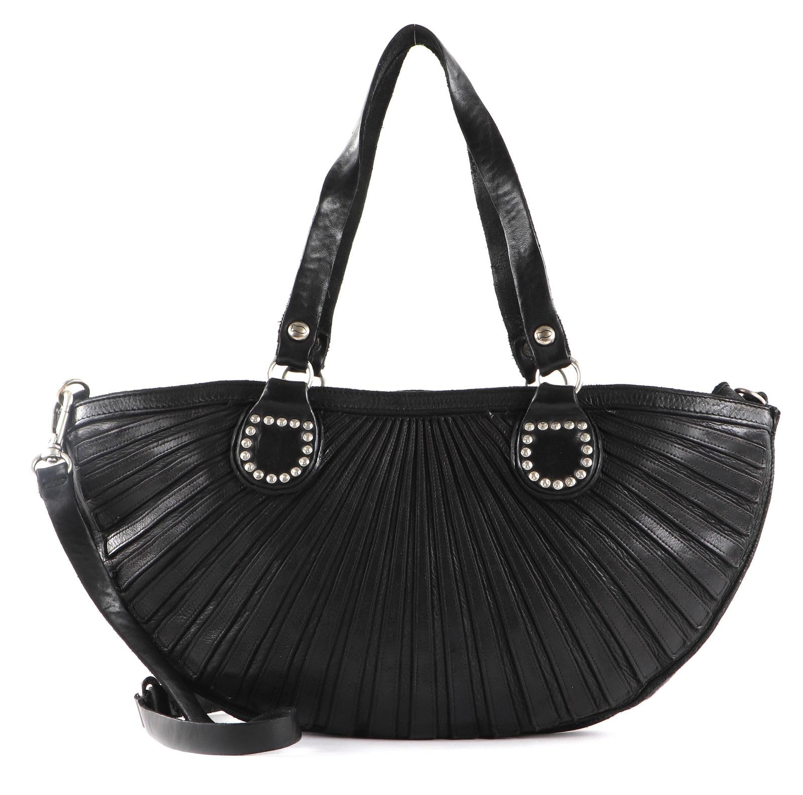 campomaggi-edera-half-moon-shopping-bag-in-pelle-nero image 1