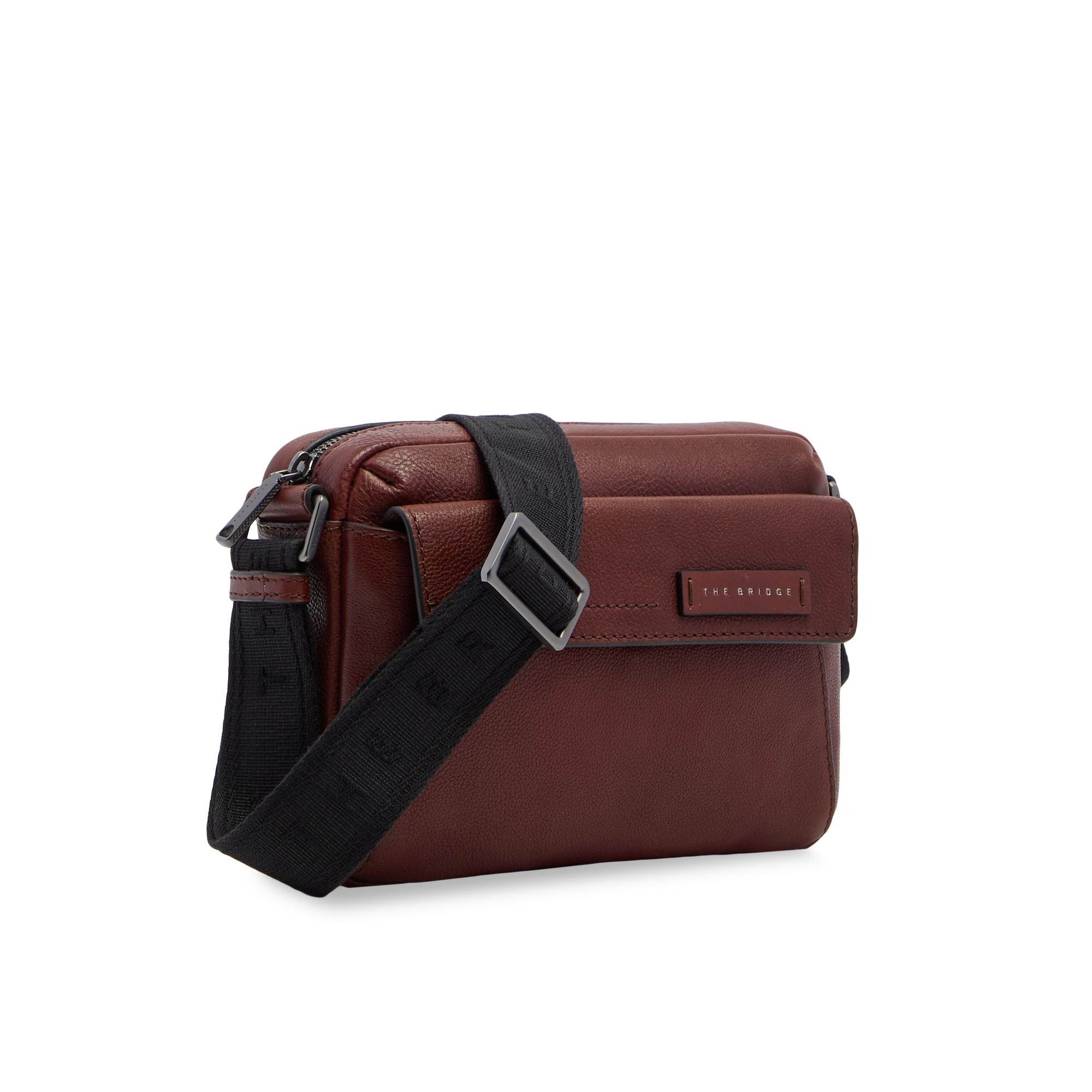 the-bridge-ludovico-borsa-tracolla-uomo-in-pelle-marrone image 2