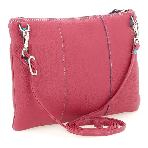 gabs-beyonce-s-pochette-tracolla-donna-in-pelle-bull-basic-begonia image 7