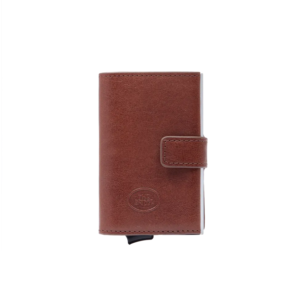 the-bridge-story-portacarte-uomo-a-scatto-in-pelle-con-rfid-marrone-rutenio image 1