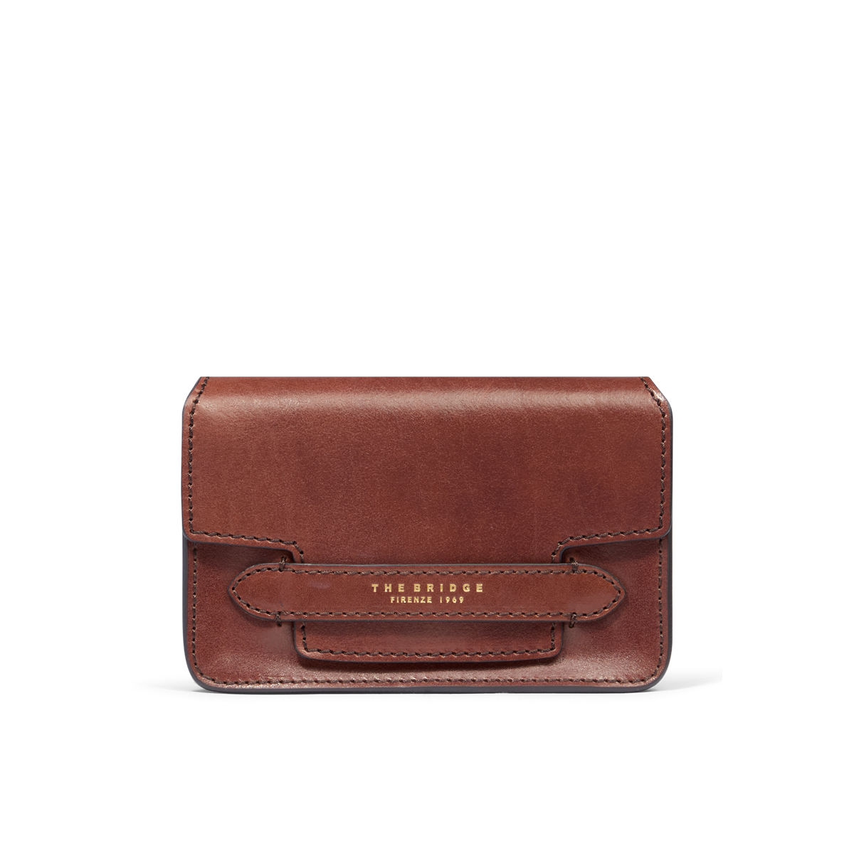 the-bridge-lucrezia-borsa-tracolla-in-pelle-con-catena-marrone image 1