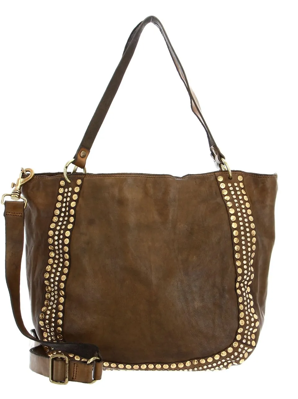 campomaggi-edera-borsa-shopper-a-tracolla-in-pelle-verde-militare-oliva image 1