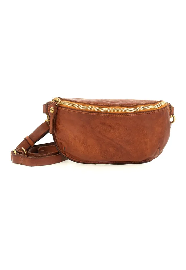 campomaggi-zefiro-marsupio-in-pelle-di-vacchetta-cognac-23x14-cm image 1
