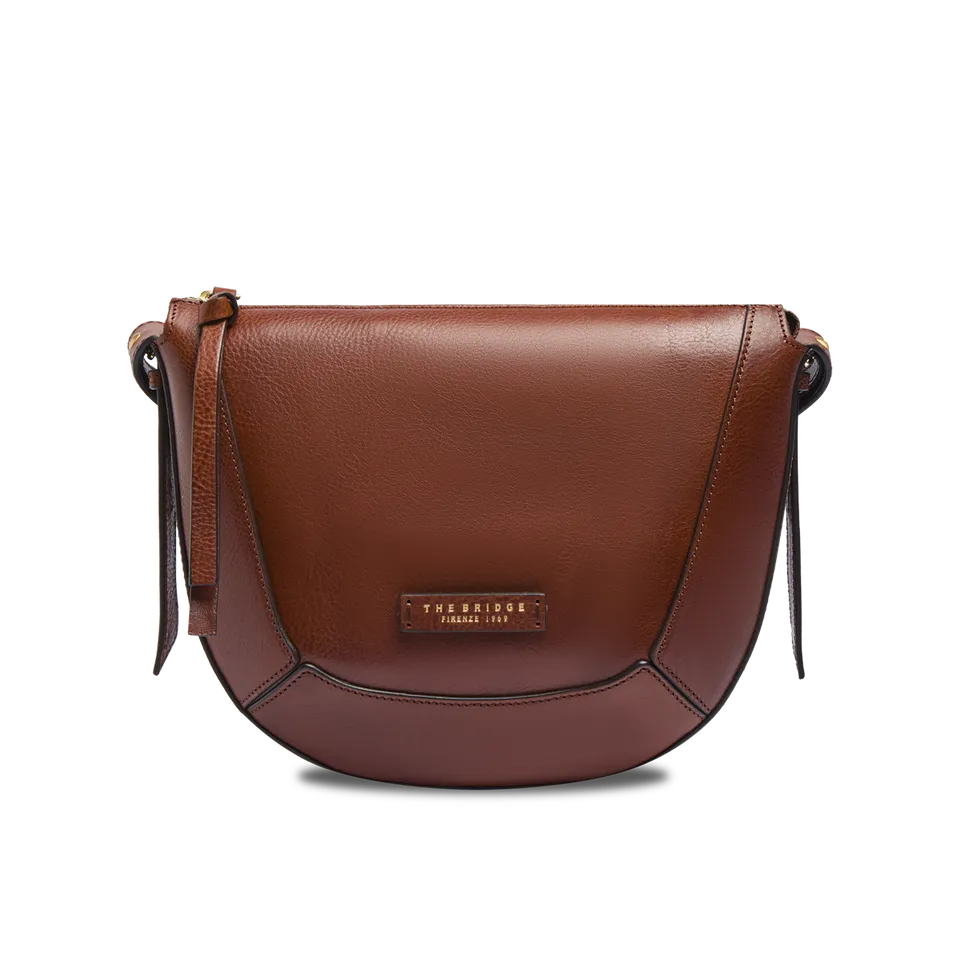 the-bridge-fedora-borsa-a-tracolla-piccola-in-pelle-granata image 1