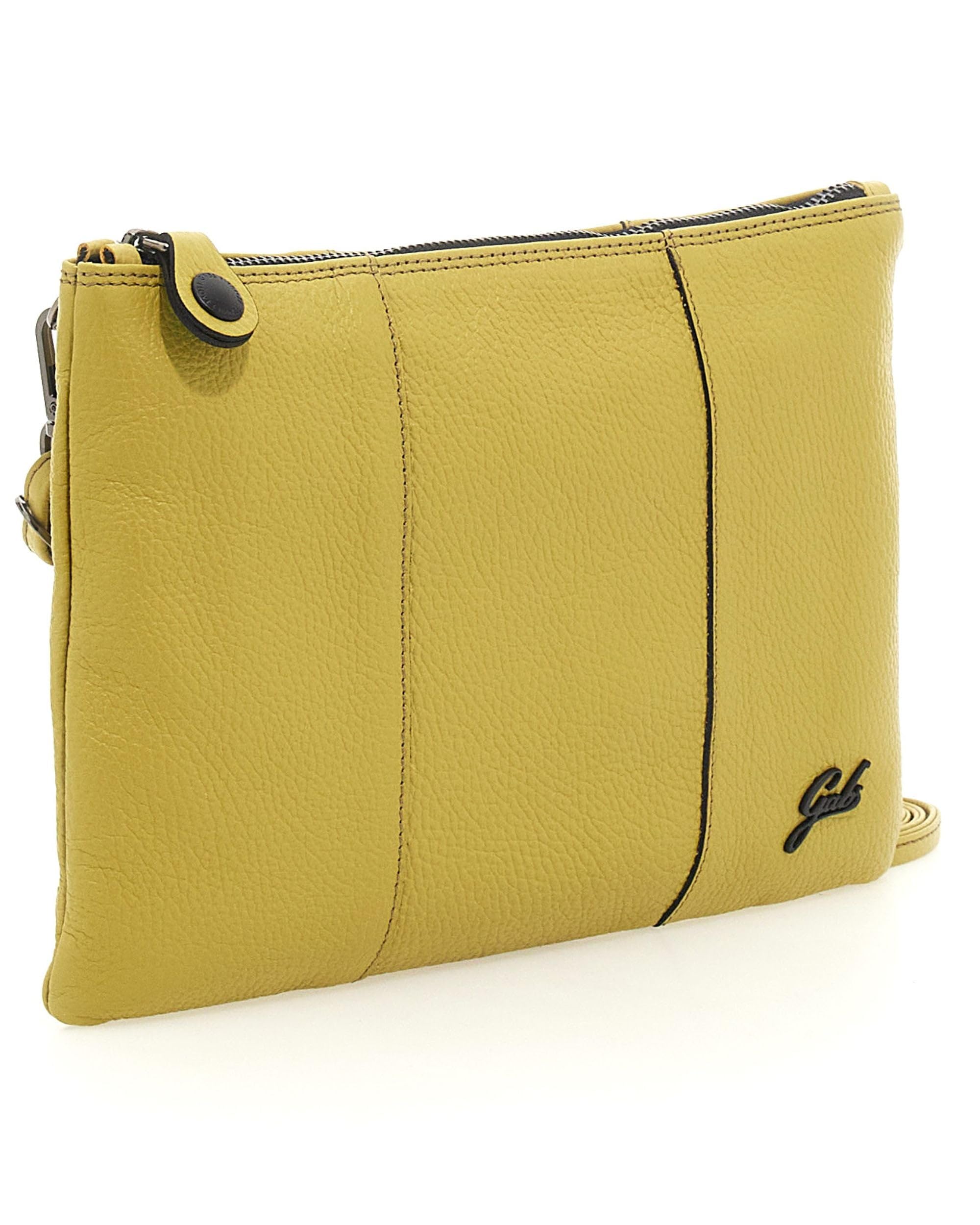 gabs-beyonce-s-ruga-giallo-vinaigrette-pochette-a-tracolla-100-pelle image 1