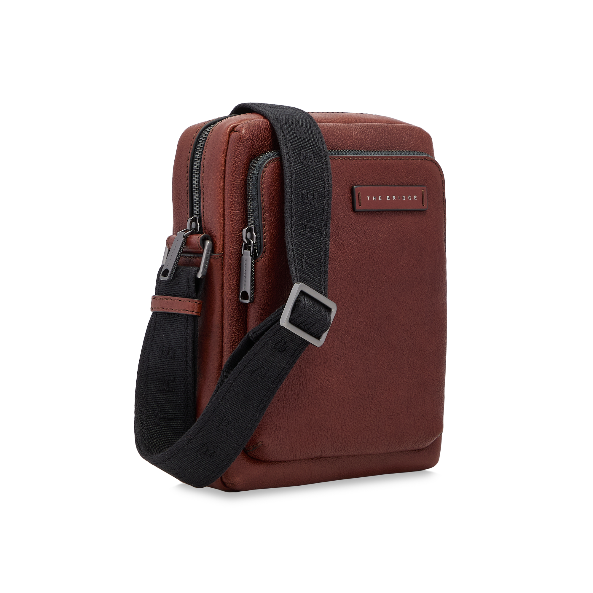 the-bridge-ludovico-borsa-tracolla-in-pelle-uomo-marrone image 2