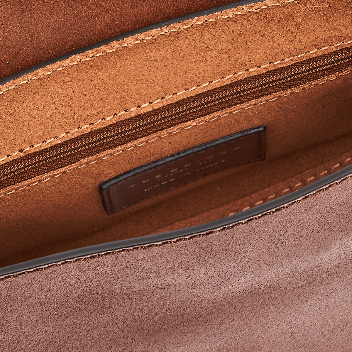 the-bridge-borsa-a-tracolla-in-pelle-marrone-oro-essenziale image 2