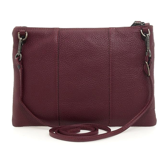 gabs-beyonce-s-basic-borsa-tracolla-pochette-donna-in-pelle-rosso image 7