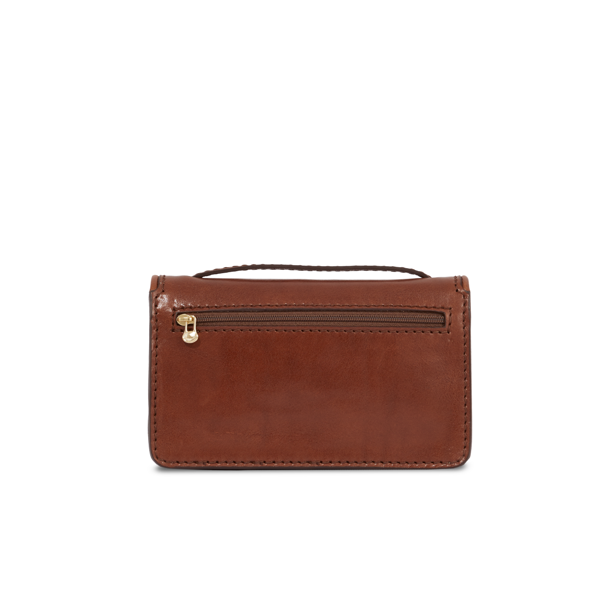 the-bridge-borsa-tracolla-pelle-donna-mini-size-marrone-oro image 3