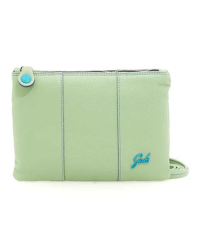 gabs-borsa-shopping-in-pelle-con-tracolla-verde-menta image 1