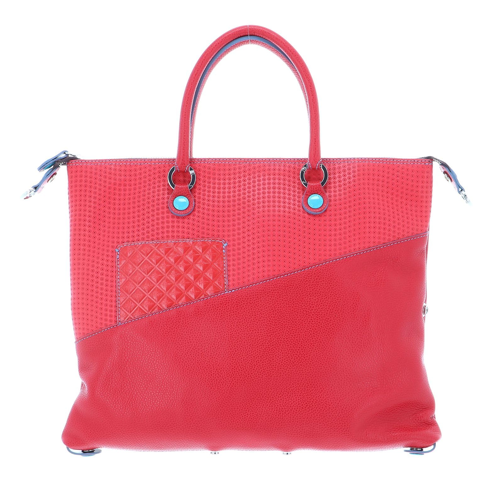 gabs-g3-plus-flat-bag-blood-zaino-tracolla-pelle-rosso image 5