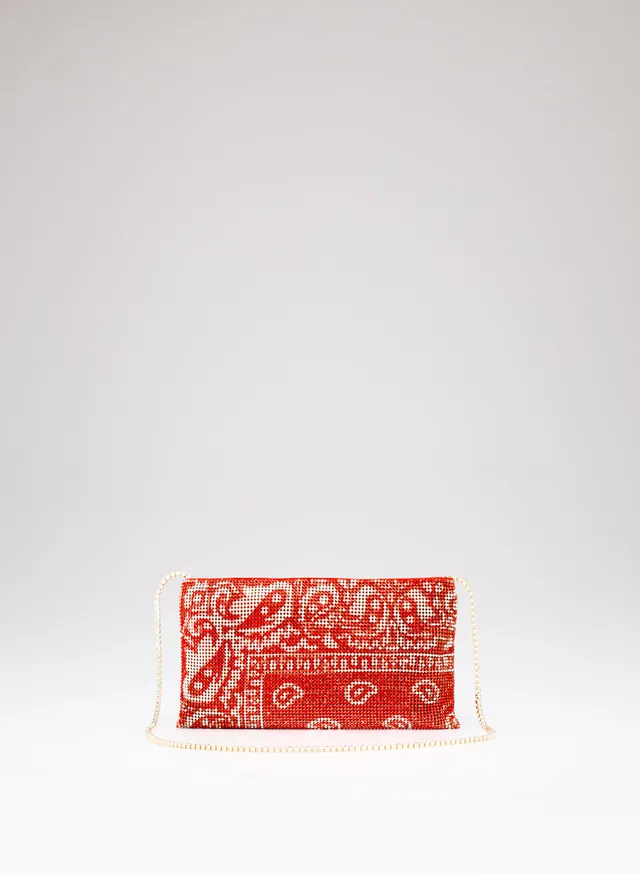 benedetta-bruzziches-your-best-friend-la-petite-borsa-donna-coral-bandana image 1