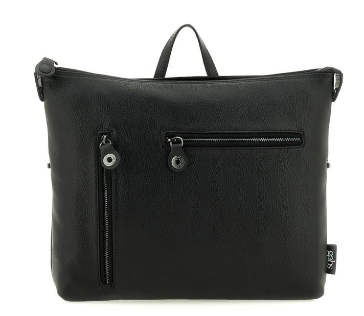gabs-g12-work-mate-m-zaino-in-pelle-nero image 1