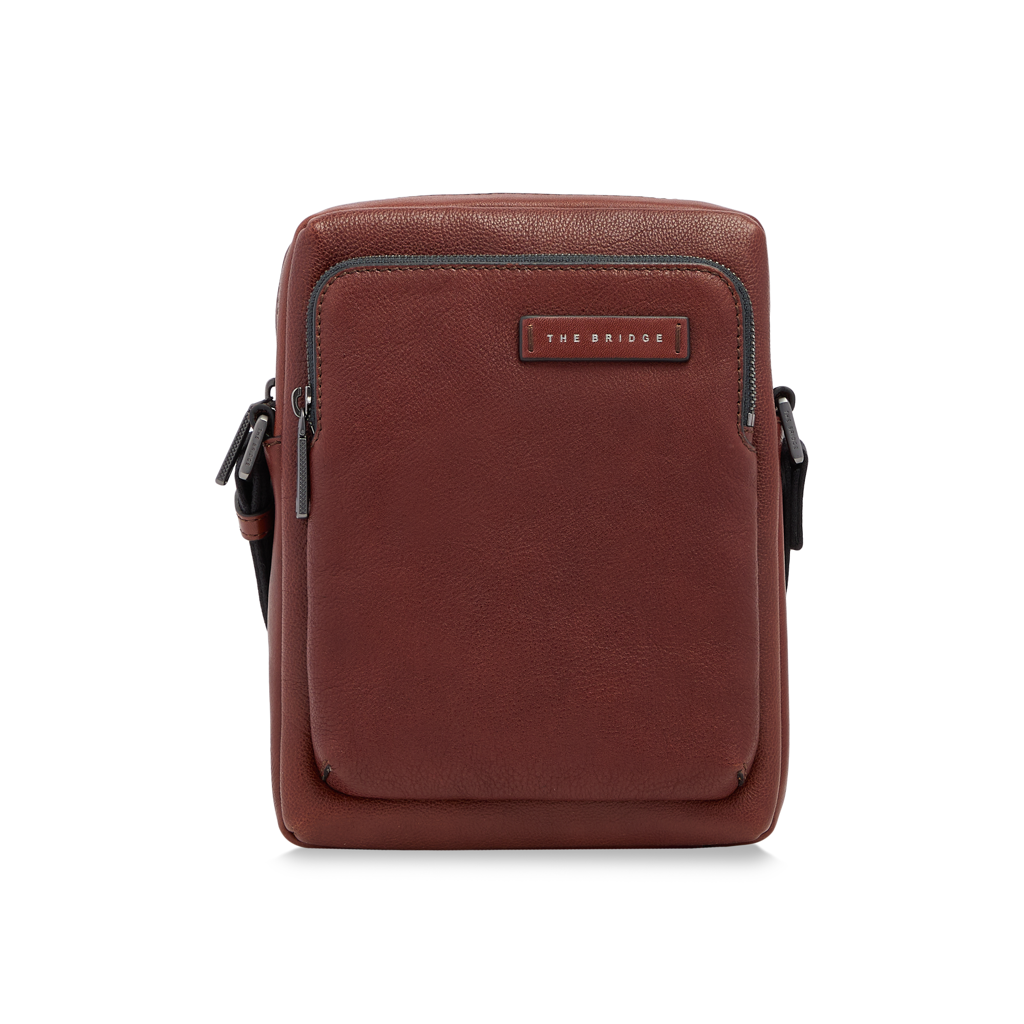 the-bridge-ludovico-borsa-tracolla-in-pelle-uomo-marrone image 1